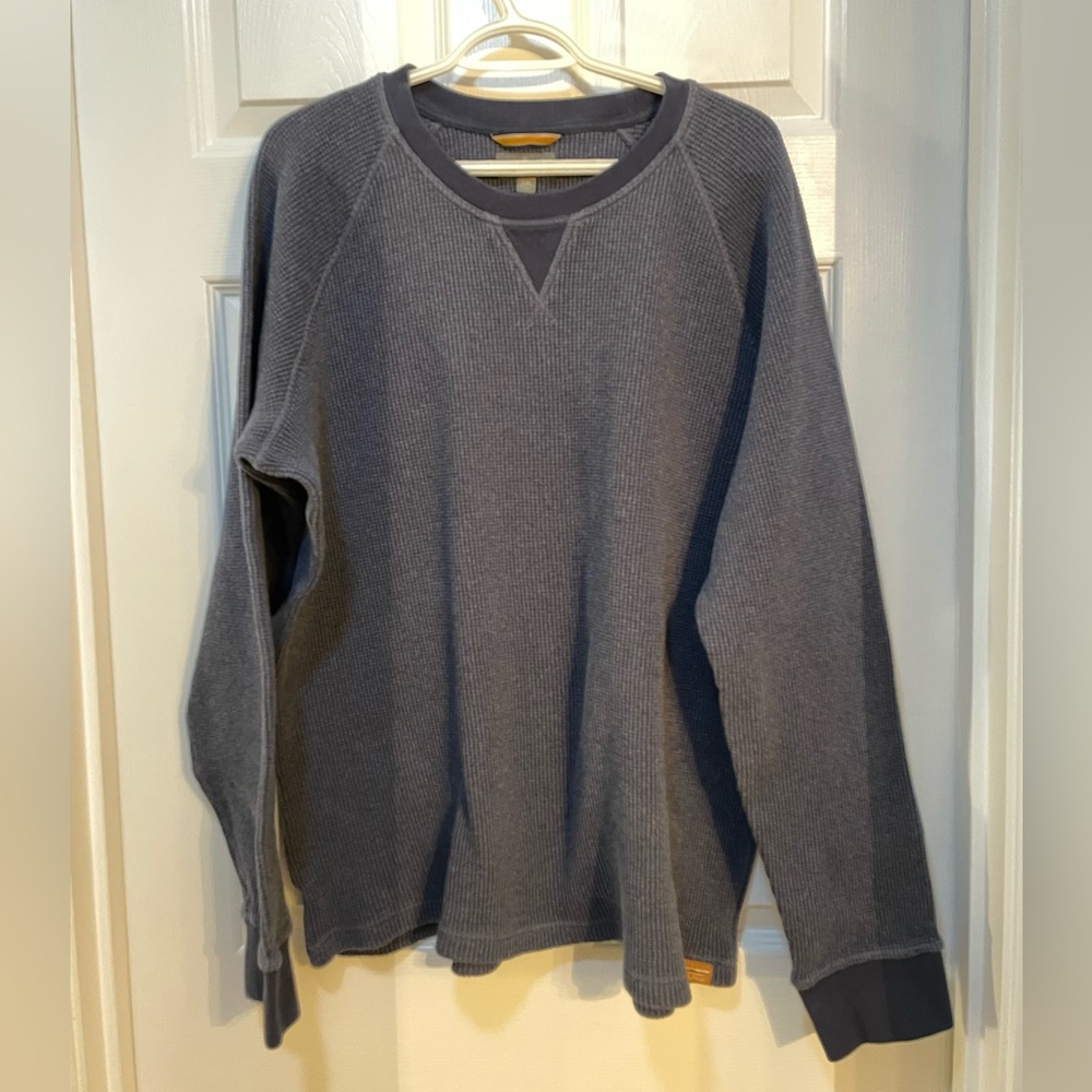 LL Bean Signature waffle long sleeve shirt men’s XXL